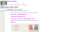 Desktop Screenshot of bobstphilatelie.ch